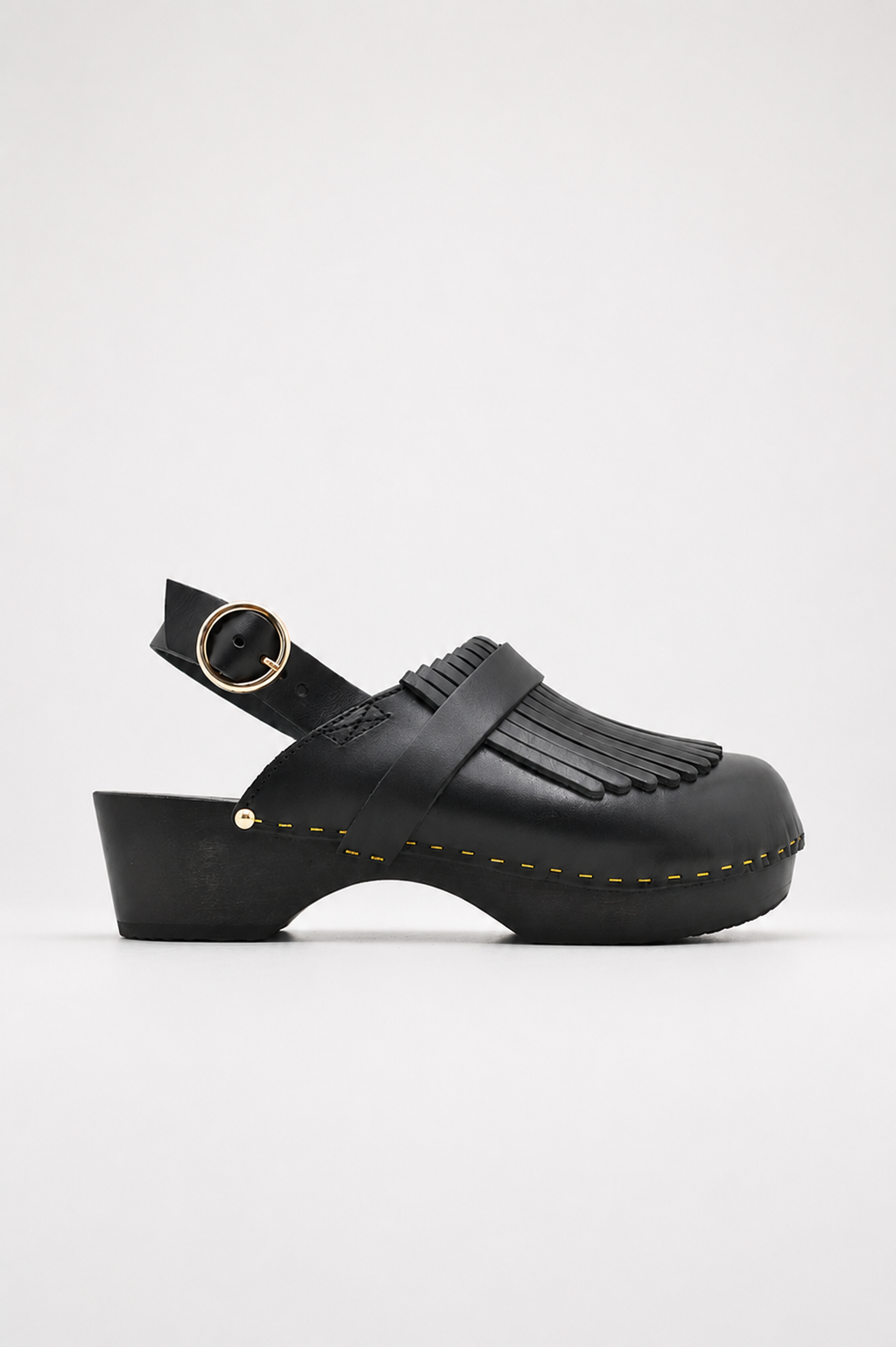 YDAHO BACK STRAP VEGETAL BLACK